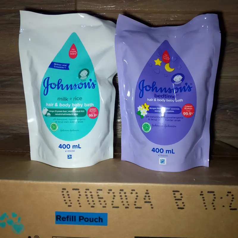 [Hi Kidstore] Johnson's Hair & Body Baby Bath Bedtime - Sabun Bayi Refil 400 ml 5