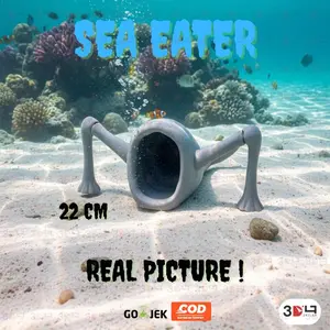 Mainan Sea Monster | El Gran Maja | Bloop | Sea Eater Artikulasi Bisa Digerakan Articulated 3D Printed Toys