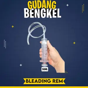 alat bleading kuras minyak rem suntikan 50cc bonus selang