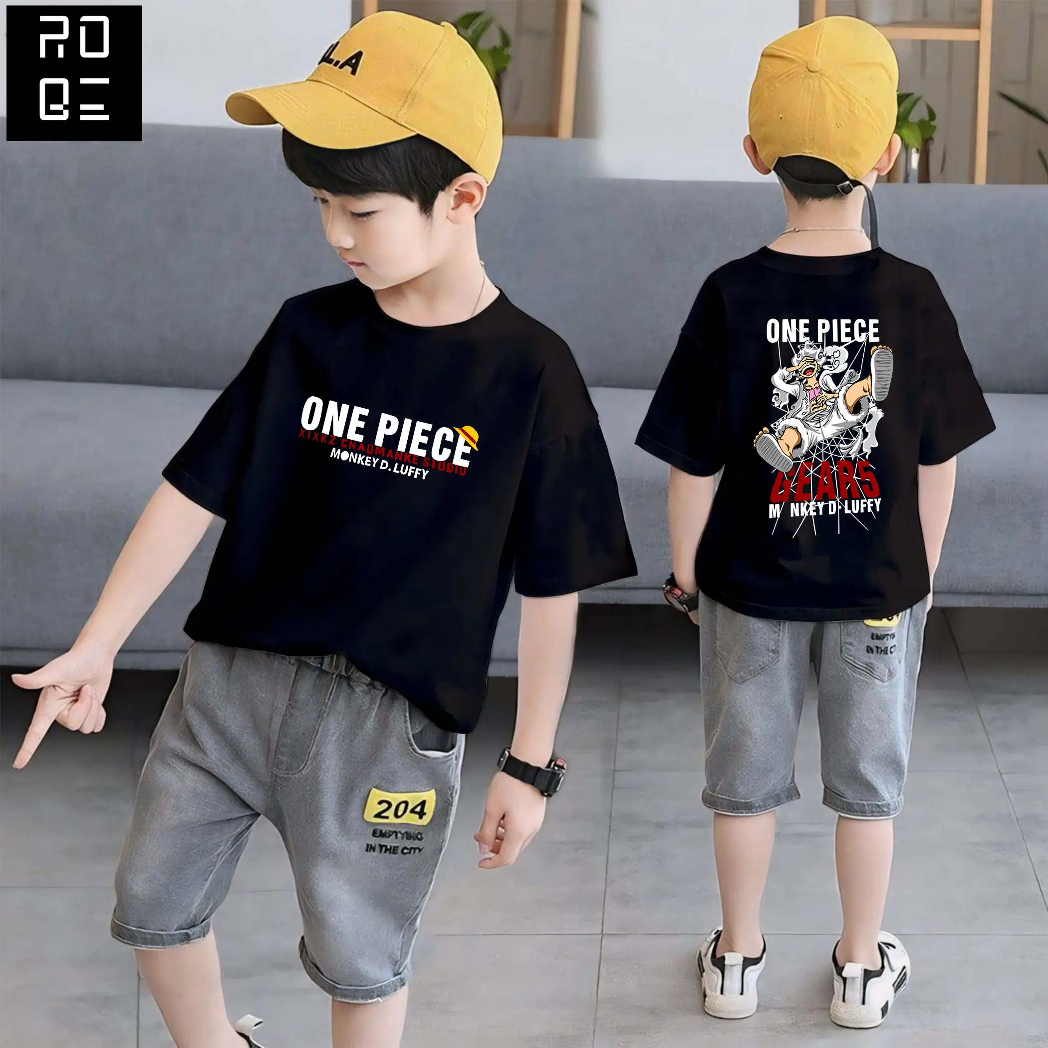 Kaos Distro Anak-anak Cowo Umur 3-12 Tahun Motif Gambar Digital Printing Bahan Cotton Combed Premium R03
