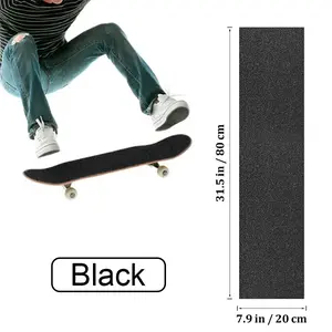 Griptape Skateboard Blank Black 9" x 32"