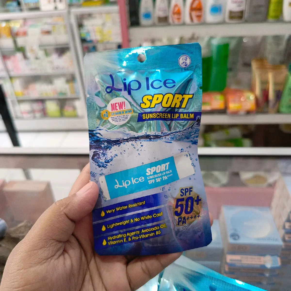 Lip ice sport sunscreen lip balm spf 50+ PA++++