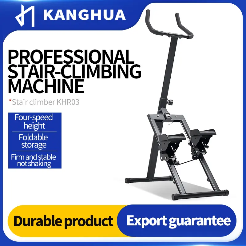 Compact Stair Climber Machine: Your Home - Gym Solution for Intense Cardio Small - Sized Stair Master: Ideal for Apartment Living and Quick Workouts