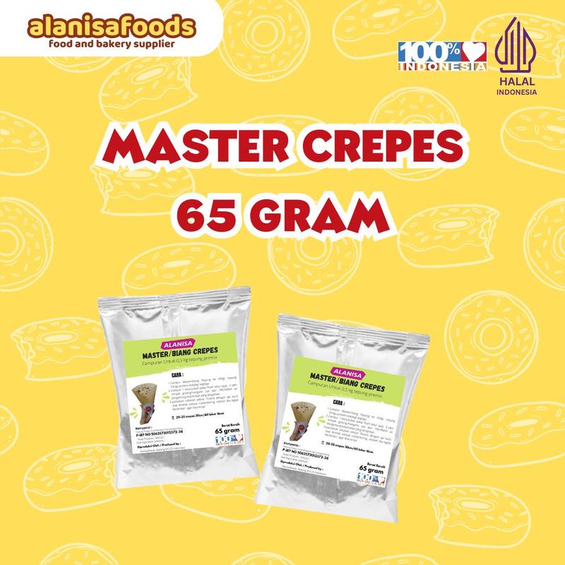 Master crepes / biang crepes 65GR - Shop | Tokopedia