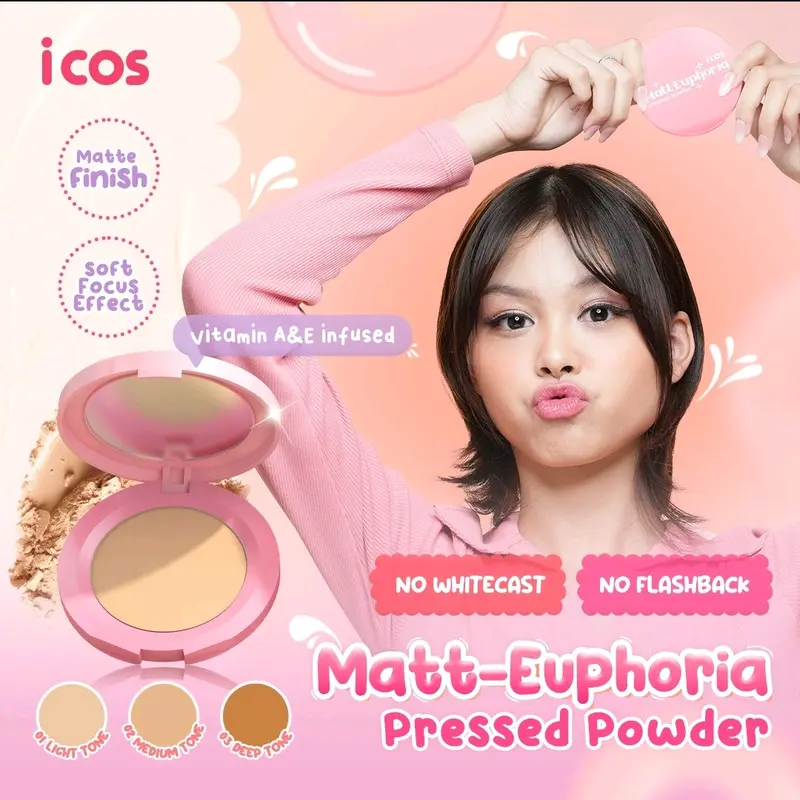 Icos Matt-Euphoria Pressed Powder 0