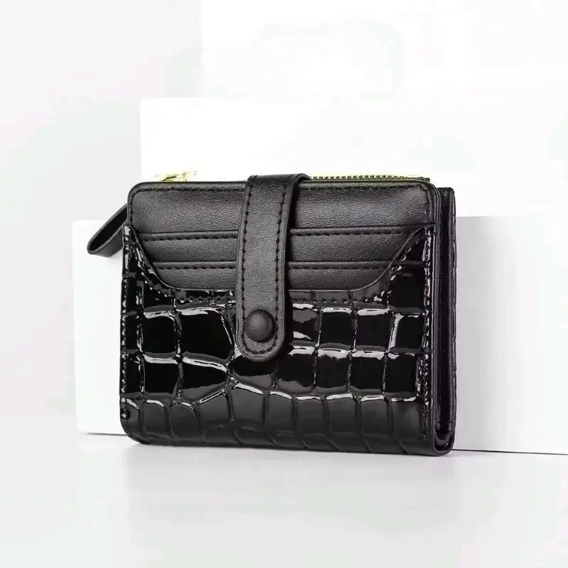 Dompet lipat croco silvania/Dompet kartu,coin Wanita terbaru kekinian