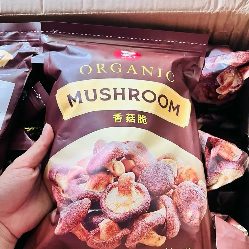 Nấm hương sấy thăng hoa nhà MAT, 500gr/ gói, thơm ngon Food Snack. mẫu mới ảnh cuối 4
