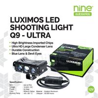 Gambar C - LED Tembak LUXIMOS Q9 ULTRA Lampu Sorot Projektor Laser 55W 2 Warna + Devil Eyes Garansi 1thn - 1 pcs Q9 ULTRA Red 55W / Lampu dari bohlamhid Kota Tangerang 1 Tokopedia