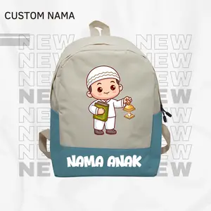 Tas Ransel Bacpack Anak Tk/Sd - Tas Ransel Backpack Motif Cowo Lentera - Tas Ransel Bacpack Anak (Free Nama)
