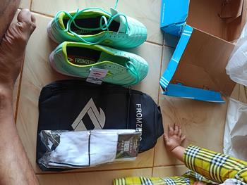 Product Review of Fromzero - Sepatu Futsal Starkia Revolted IN Aqua Stabilo from @**a 1