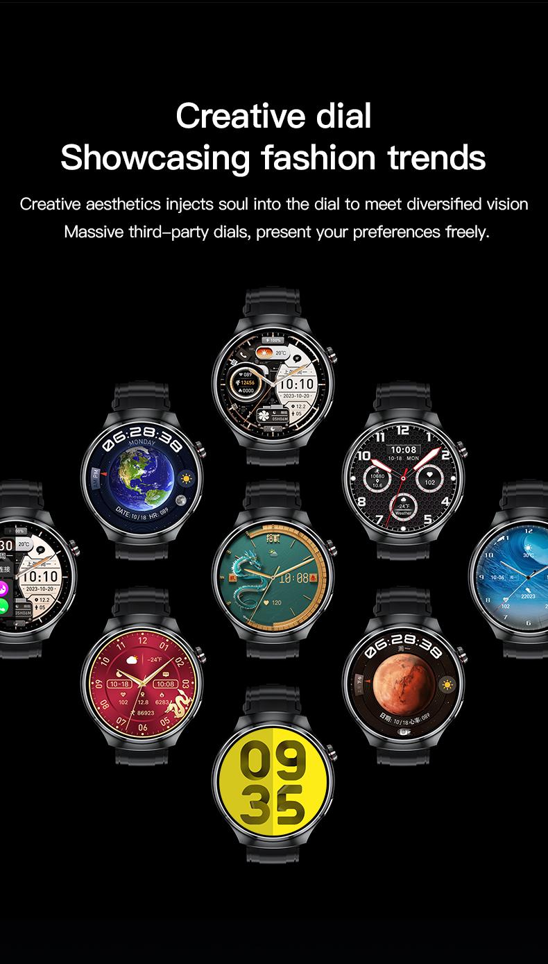 F10 Smartwatch G8 Smartwatch 1.46 Inch Full HD IPS LCD Screen Sport Watch IPX67 Waterproof Bluetooth Call 320mAh Battery Wireless Charging Fashion Smart Watch for Men Women