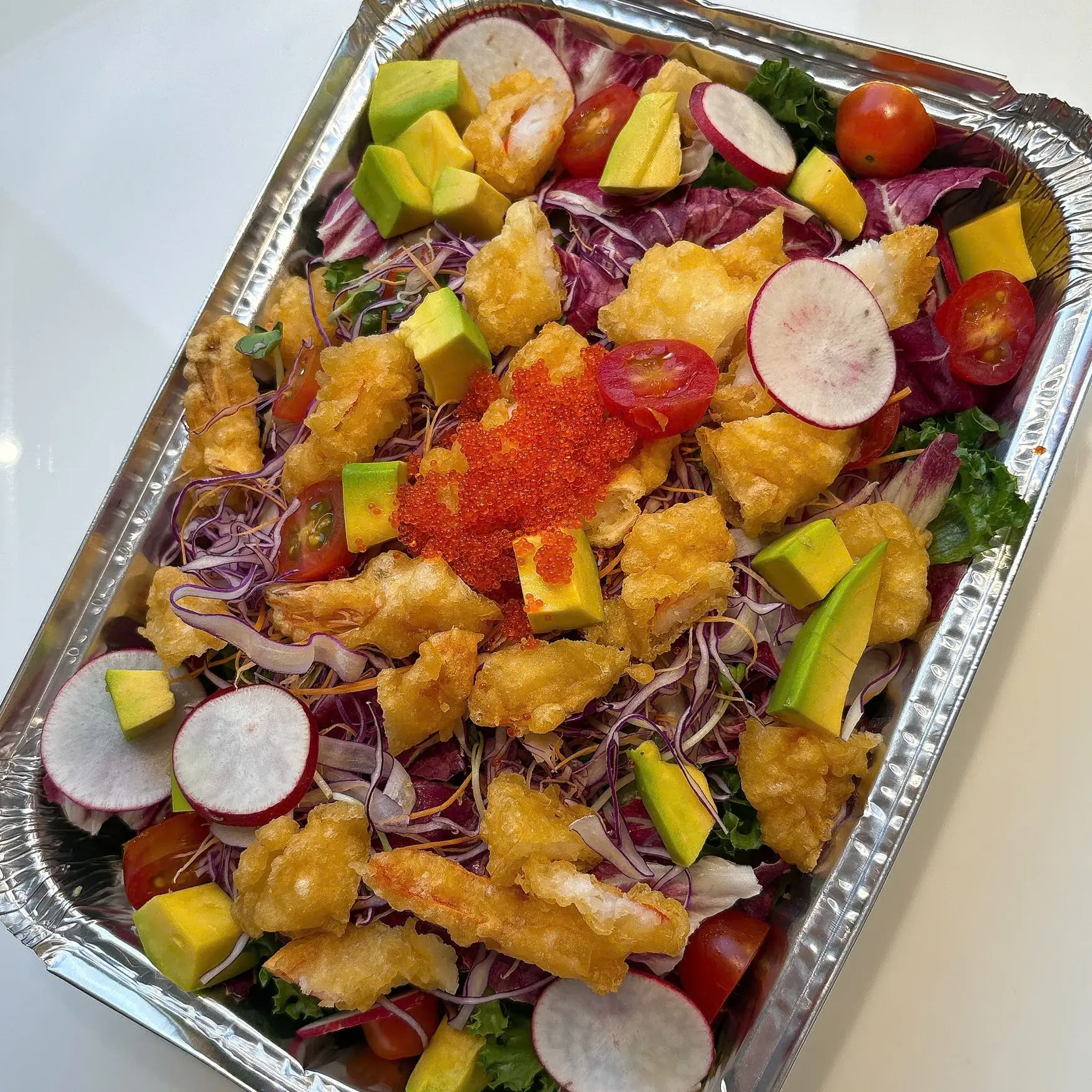 [Giao nhanh 2h] Salad Tôm Chiên Xù - Hải Sản Hoàng Gia - HCM