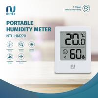 Gambar Notale Hygrometer Thermometer Humidity Meter Alat Ukur Kelembapan Suhu HM270 dari Notaleid Kota Administrasi Jakarta Utara 1 Tokopedia