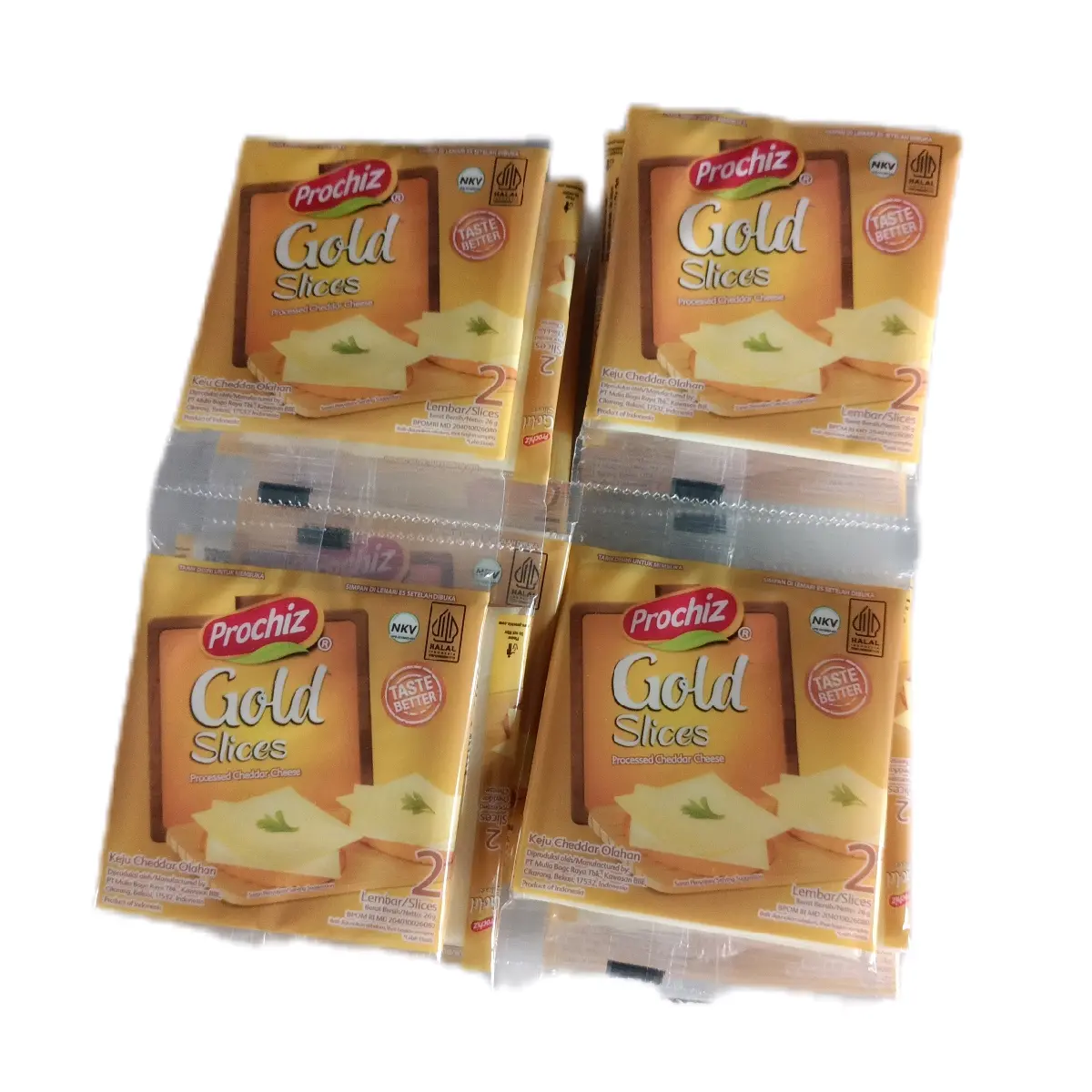 Keju Prociz Renteng Promo - Isi 8, Cheese Bahan cheddar keju mozarella