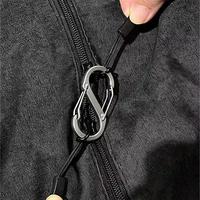 Gambar AZKO Maxbuilt Karabiner S Aluminium 50 mm Set 2 Pcs - Hitam/Silver Carabiner Accessory Carabiner Clip Accessory Hook Utility Clip dari AZKO ID Kota Administrasi Jakarta Pusat 3 Tokopedia