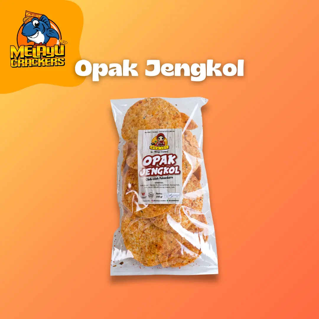 Opak Jengkol Melayu Crackers | Opak Jengkol Una Ici | Kerupuk Oleh-oleh | Buah Tangan | Oleh-oleh khas Food Snack Pedas Keripik Cemilan