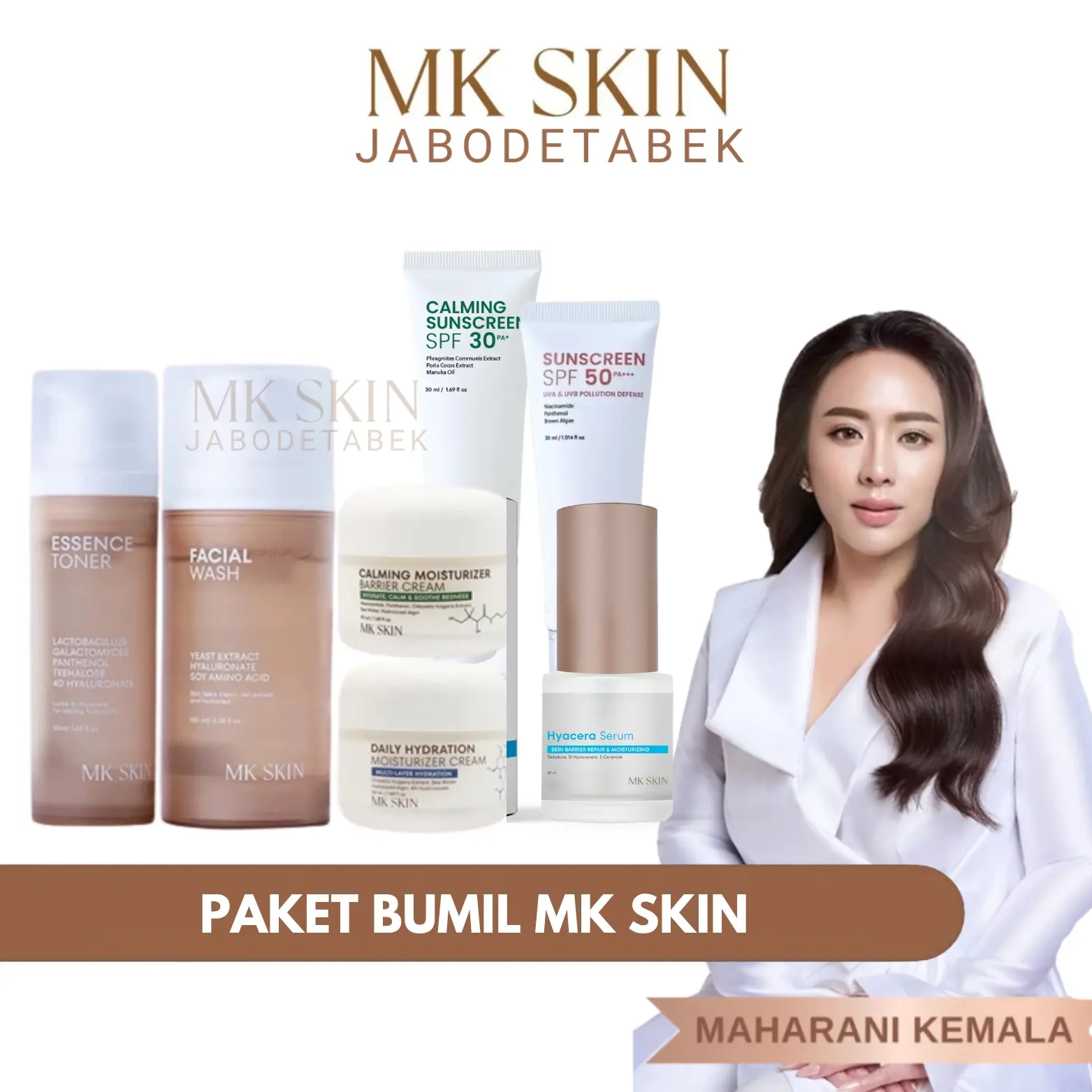 [PUSAT] Paket Bumil MK Skin - paket wajah MK Skin khusus ibu hamil | mkskinofficial