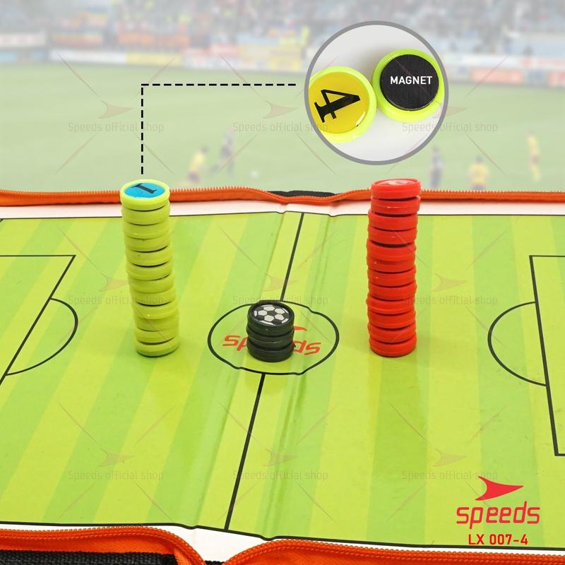 SPEEDS Papan latihan football strategi COACH BOARD strategi football board Outdoor pelatih 007-04 6