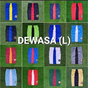 Celana kolor Bola atau Futsal All Club Sport Nyaman Pria Olahraga Pakaian