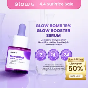 [LIVE] GLOW FX Glow Bomb Serum - Serum Glowing & Bekas Jerawat 19% Brightening Power pencerah