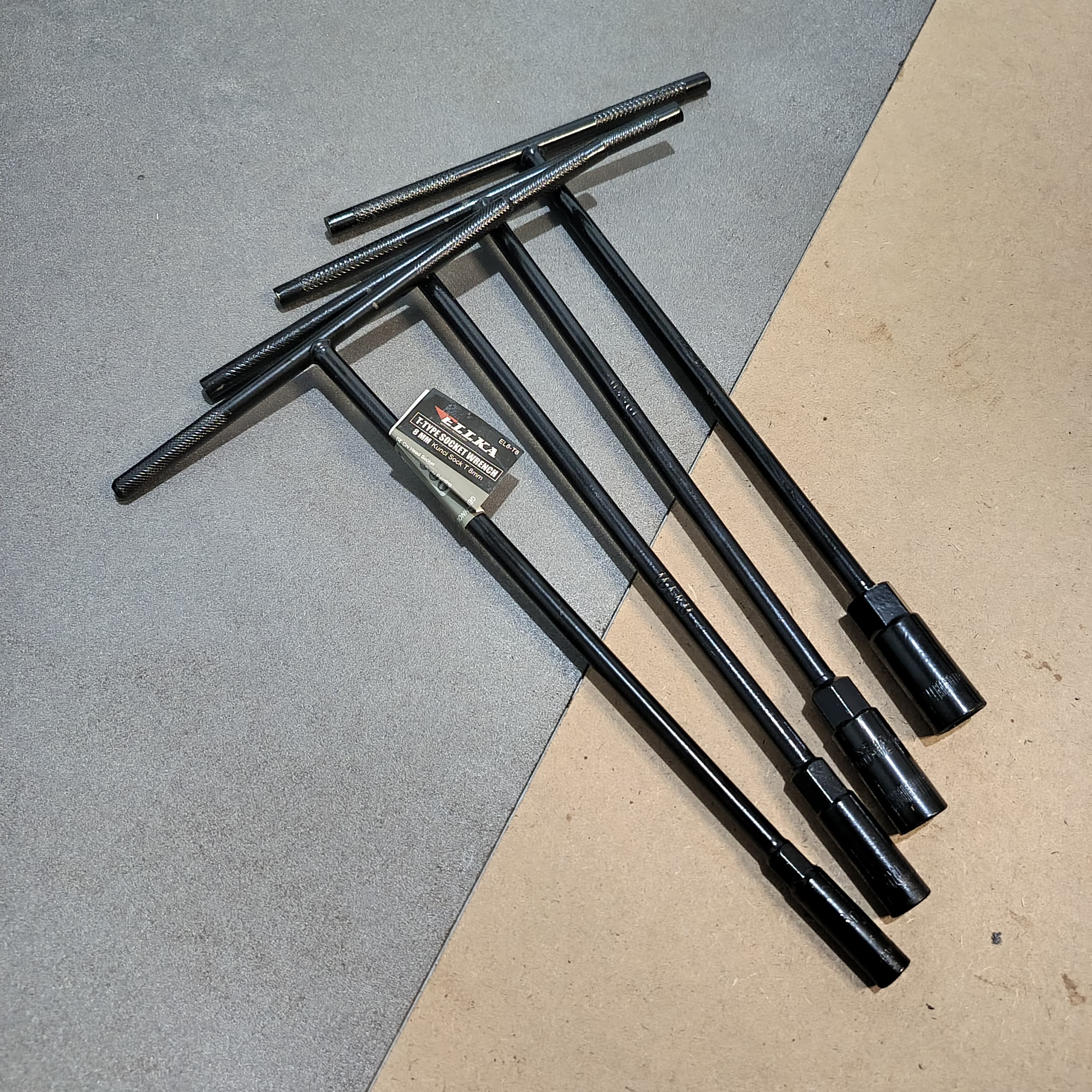 OBRAL !!! 2 Set Tools Kunci Pas / Kunci Sok Shock 10 pcs 8-24mm + Kunci T 4pcs Ukuran 8 10 12 14 mm