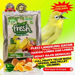 PAKAN PLECI UNTUK HARIAN DAN LOMBA CEDE FRESH BUAH BUAHAN