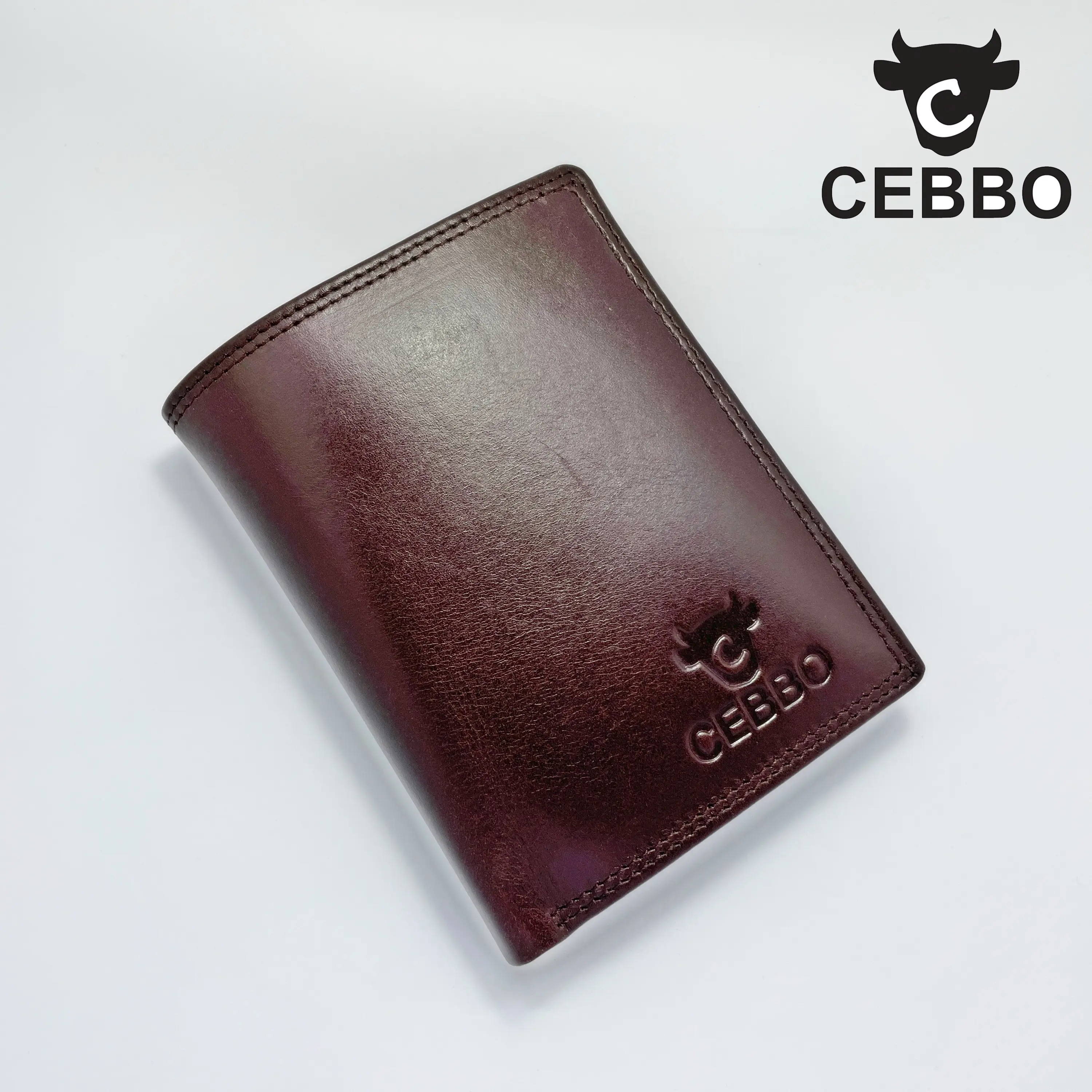 Dompet Pria Kulit Model Lipat 3 Dompet Model Berdiri Uang Coklat Kartu