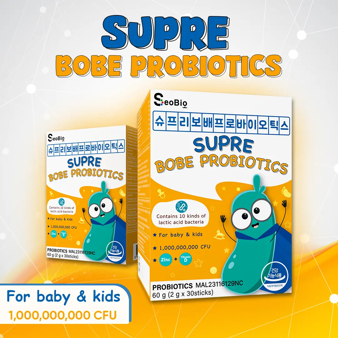 SUPRE BOBE Probiotics for baby and kids l KKMapproved l made in Korea ...