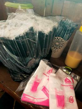 Product Review of Sedotan Steril 6mm x 20cm / Sedotan Lancip / Sedotan Hitam Steril 250pcs from y**s _**o 0