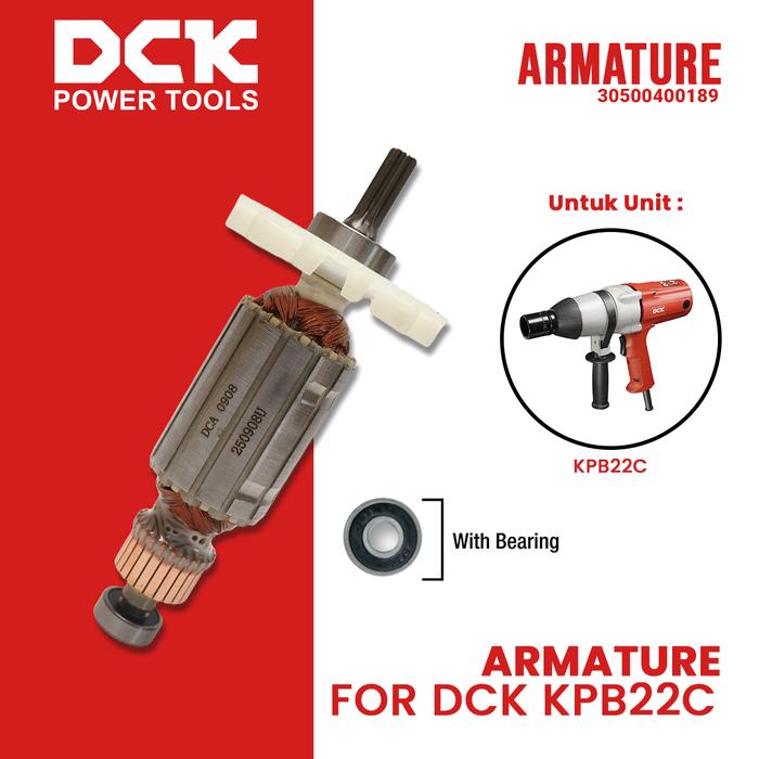 Gambar Armature/Angker untuk Impact Wrench KPB/DPB/APB22C dari DCK Power Tools Indonesia Kota Administrasi Jakarta Barat Tokopedia