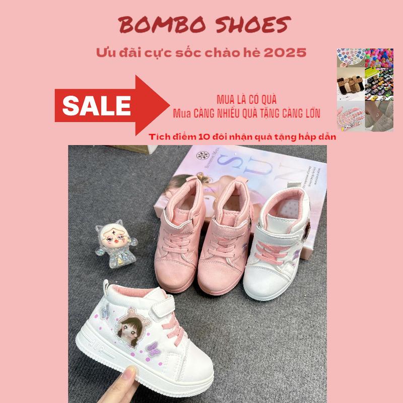 TT1. CHÀO HÈ 2025 SĂN DEAL MUA 2 TẶNG 1--- Giafy hoa cúc, Giày thể thao công chúa Nháy Đèn cho bé gái đế chông trơn trượt quai dán dễ sự dụng Sandal Voi