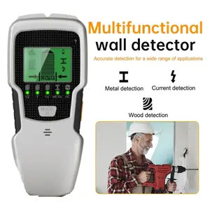 Detektor Logam Kayu 5 in 1 Wall Scanner Alarm LCD Backlit - SH501