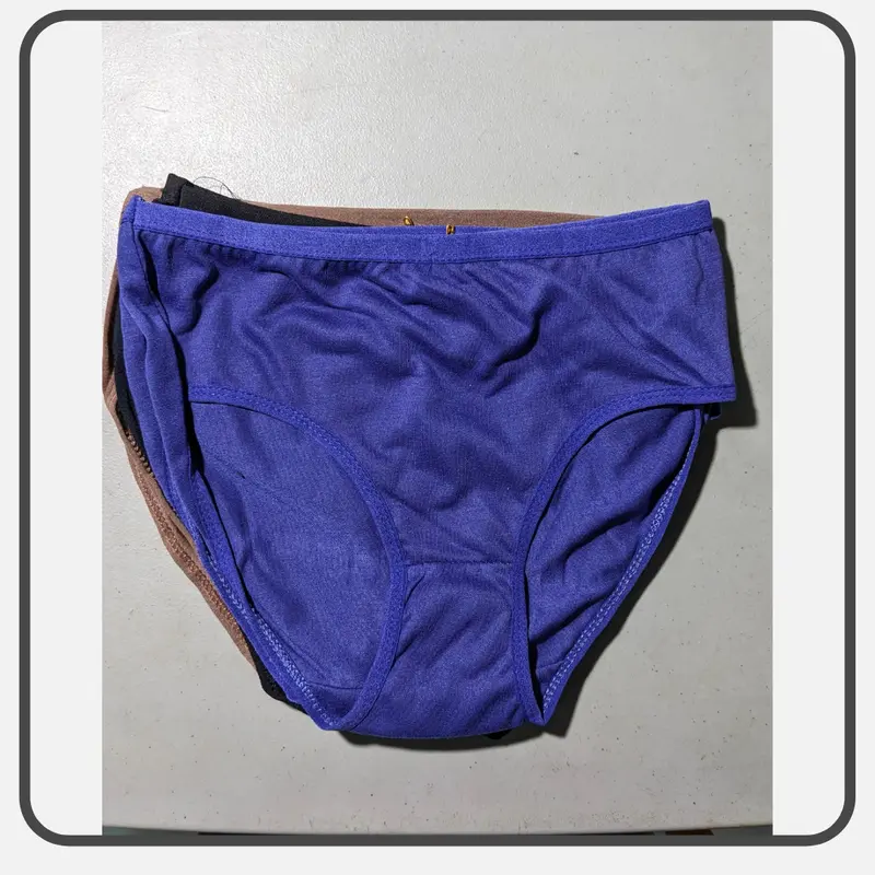Paket Bundle 3 Pcs CD Winalin Gelap Celana Dalam Wanita Bahan Katun Size M L XL XXL-5L 4