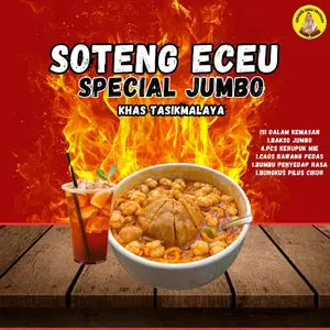 Soteng Jumbo special Full bumbu Kuah Pedas  Eceu Bonge