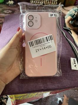 Product Review of Premium Soft Casing with Magsafe Magnetic Matte Pink Silicone Case For iPhone 13 11 12 14 16 15 PRO MAX 15PLUS Black Titanium Color Cover from F**a 0