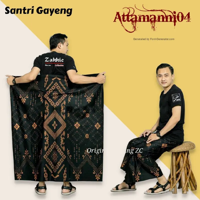 SARUNG BATIK MOTIF PALAIKAT / SARUNG SANTRI / SARUNG BATIK M2 0
