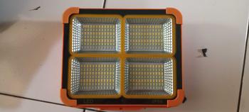 Product Review of Lampu Sorot 1000W Tenaga Surya / Solar Powered Gantung Camping Tenda Floodlight Matahari Panel Cell IP66 Outdoor Portable from H**i 1