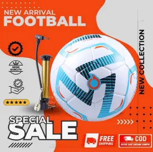 bola sepak ortuseight terbaru/ bola sepak size 5/ bola kaki/ bola Ball Outdoor/ bola bonus pentil dan pompa