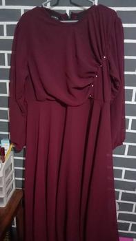 Product Review of QOME - DRESS BAHAN CERUTI / DRESS NAOMI / DRESS KONDANGAN /DRESS PESTA / DRESS FORMAL Mewah from n**🐻 3