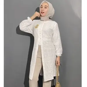 CHEA Tunik Katun Bordir ( KATBOL ) /Tunik Kondangan /ATASAN WANITA KATUN BOLONG ORI
