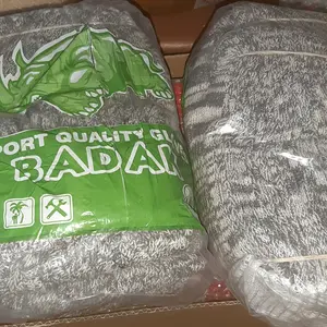 (12 PASANG) SARUNG TANGAN KERJA PANJANG BADAK