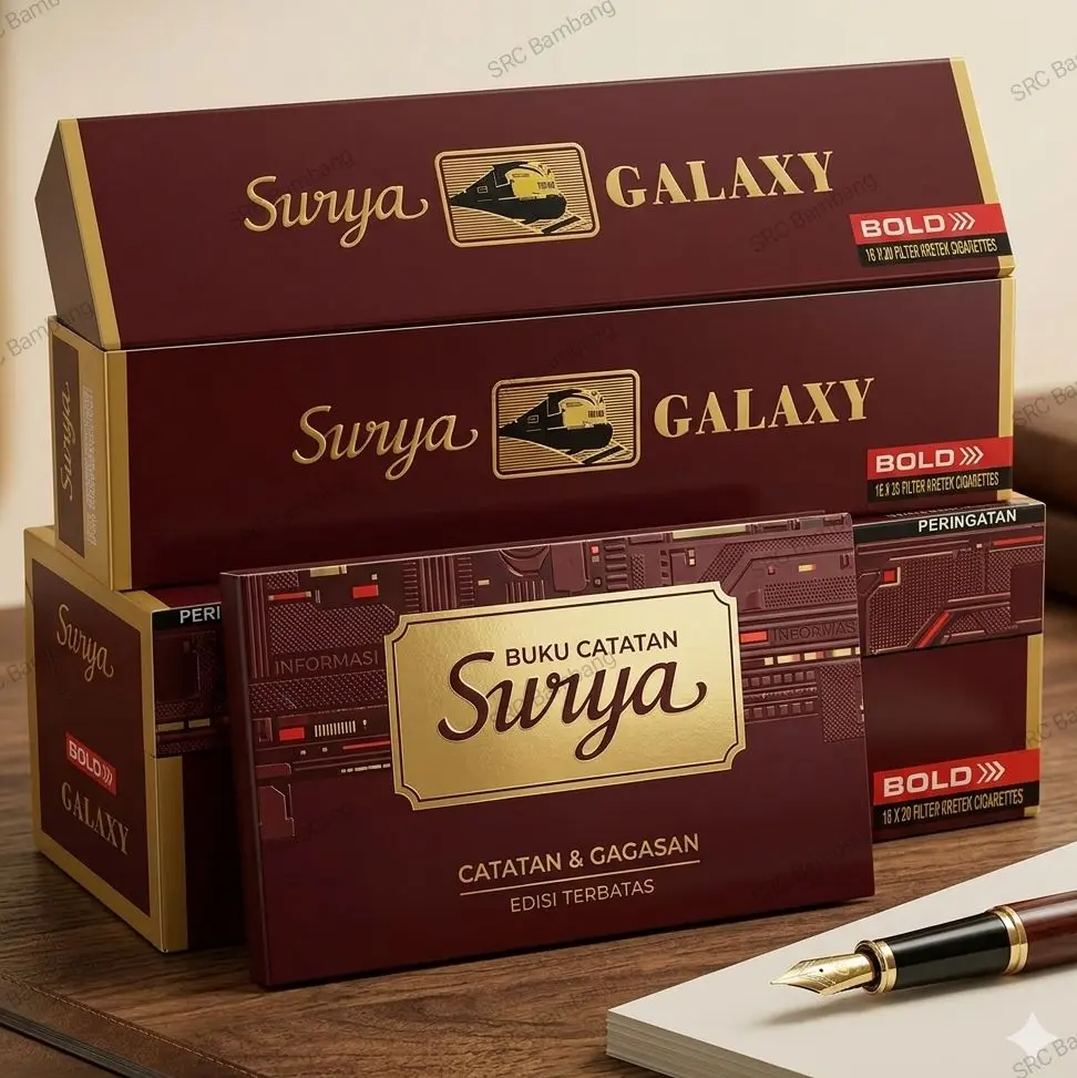 Surya Galaxy Buku Catatan & Gagasan Edisi Terbatas