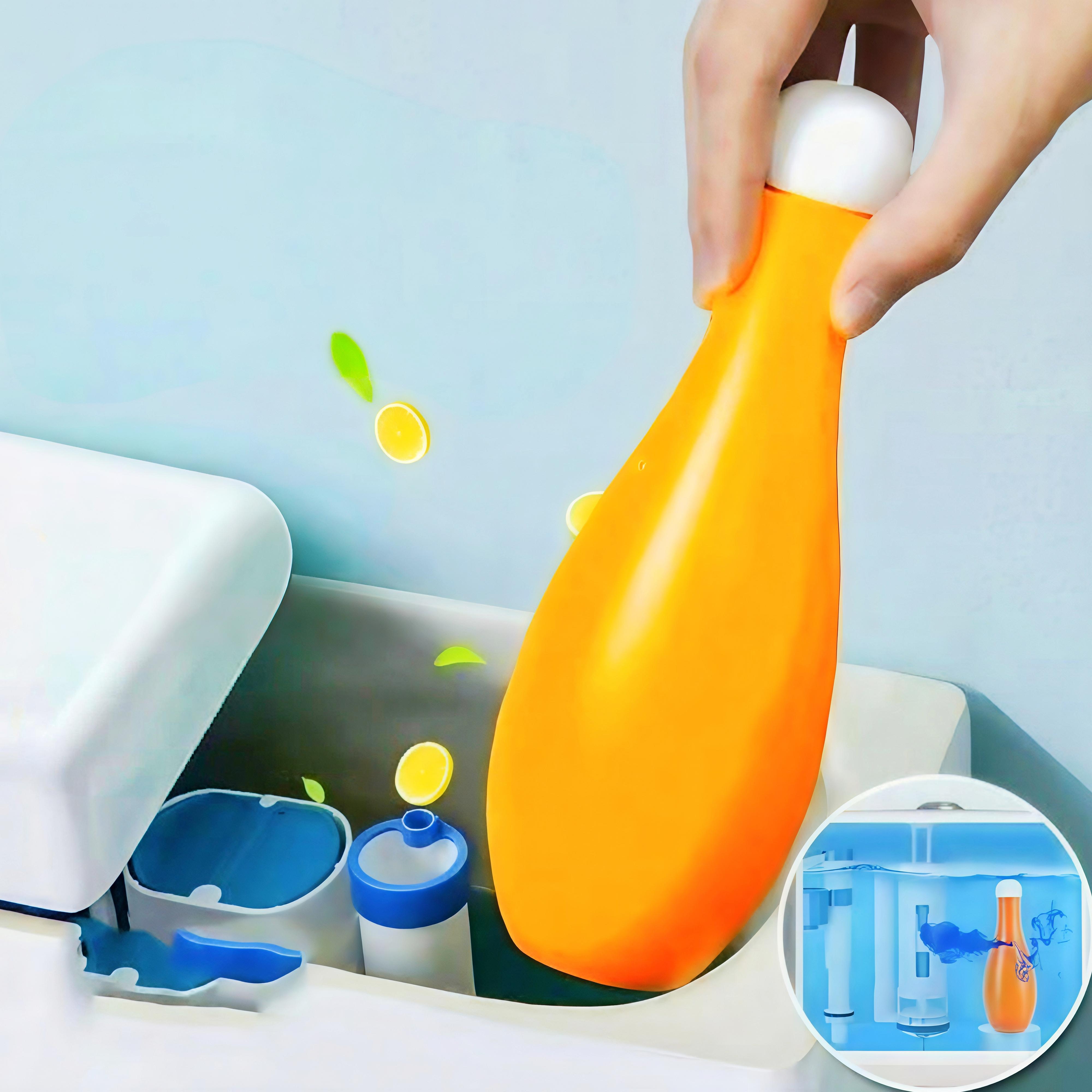 Pembersih Toilet Gelembung Biru Bowling untuk Menghilangkan Bau Pewangi Kerak dan Noda Artefak Penghilang Bau Toilet Efektif dan Praktis - Membersihkan, Tisu