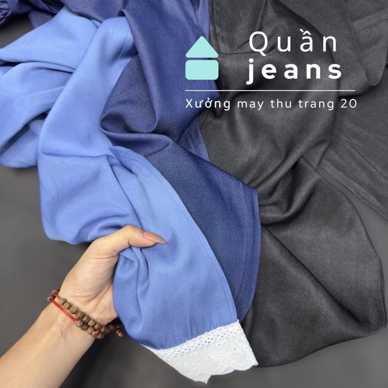  QUẦN XUÔNG NỮ CHẤT JEANS LỤA CẠP CHUN.  40kg-68kg  phối ren gấu- chật lụa bò mềm mịn- rũ mướt. Trẻ trung-năng động. Phù hợp với mọi lứa tuổi 
