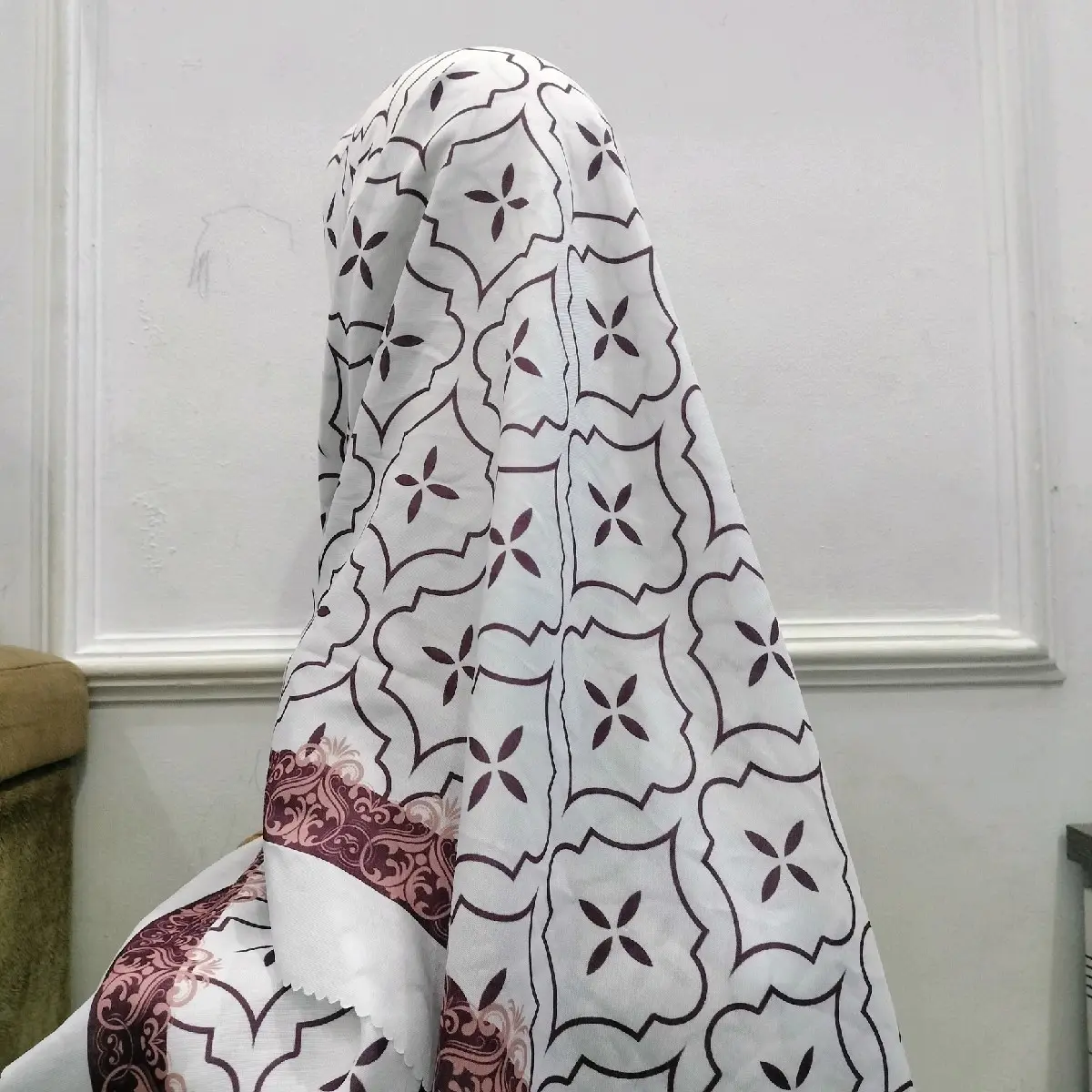 (MOTIF BARU) BATIK HIJAB PREMIUM VOAL BAHAN ADEM DAN LEMBUT/KERUDUNG MOTIF SPECIAL