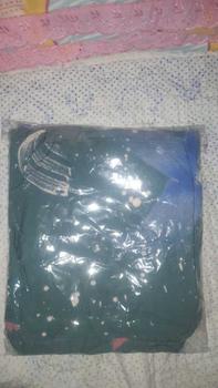 Product Review of Daster Jumbo Ld 140 Panjang Busui Resleting Depan Lengan Pendek Rayon Lembut Model Ibu Menyusui Kekinian from c**🥤 1