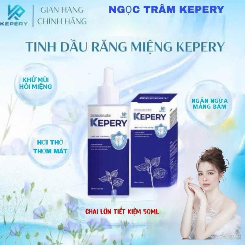 KEPERY - Tinh Dầu Răng Miệng KEPERY Chai 50ml Khử Mùi Hôi Miệng Giúp Hơi Thở Thơm Mát & Ngăn Ngừa Mảng Bám Răng Cho Nữ - Women