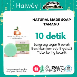 Halwey Natrual Made Soap Organik TAMANU SEED OIL, 5ogr