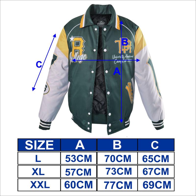 Product Introduction of BRUTALIST Jaket Varsity Pria Wanita Keren Casual Tebal Jacket Baseball Distro Printing Premium Vintage Cheetos Bomber 0