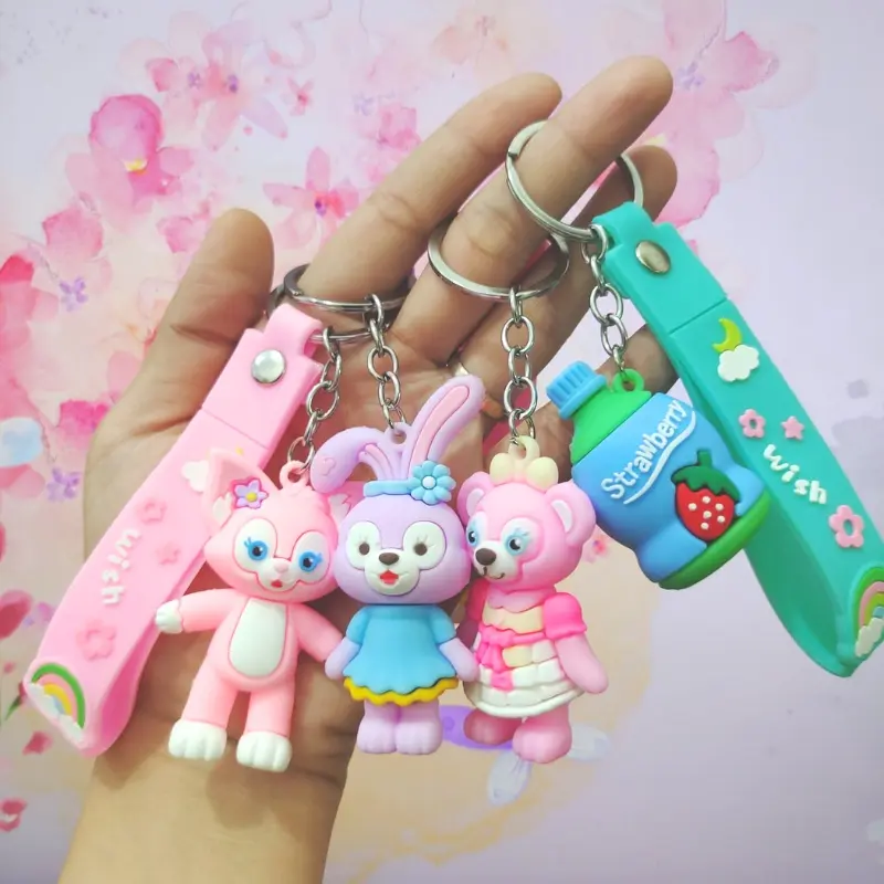 SR31 Gantungan Kunci Karakter Lucu Keychain Gantungan Tas Gantungan Kunci Motor 2